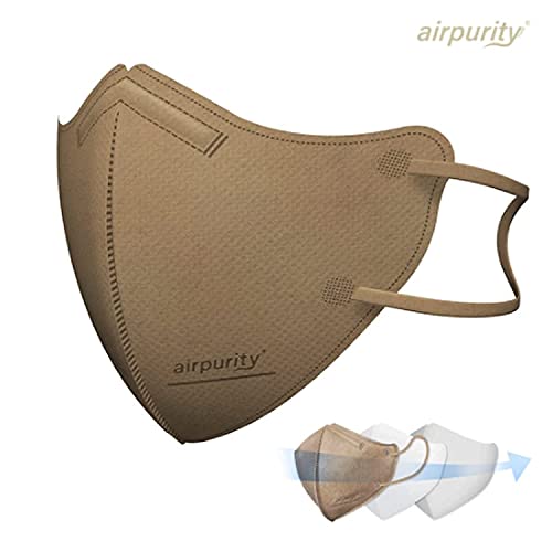 Airpurity Hyper Purifying Breathing KF-99 Slim Fit Mask, Copper coating, Ligh...