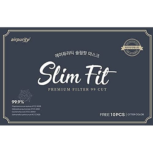 Airpurity Hyper Purifying Breathing KF-99 Slim Fit Mask, Copper coating, Ligh...