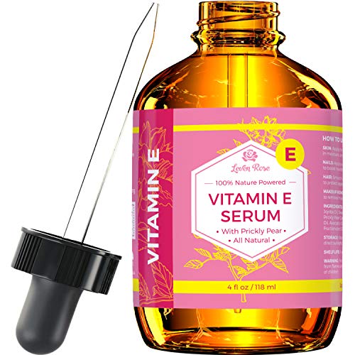 Vitamin E Serum by Leven Rose 100% Pure Organic All Natural Face, Dry Skin & ...