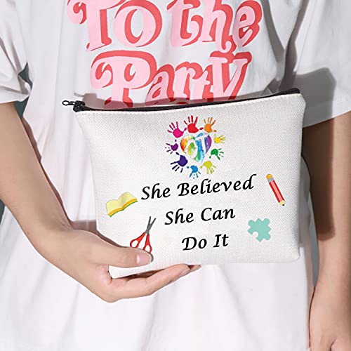 LEVLO Occupational Therapist Cosmetic Make Up Bag OT Occupational Therapist G...