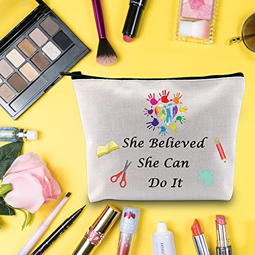 LEVLO Occupational Therapist Cosmetic Make Up Bag OT Occupational Therapist G...