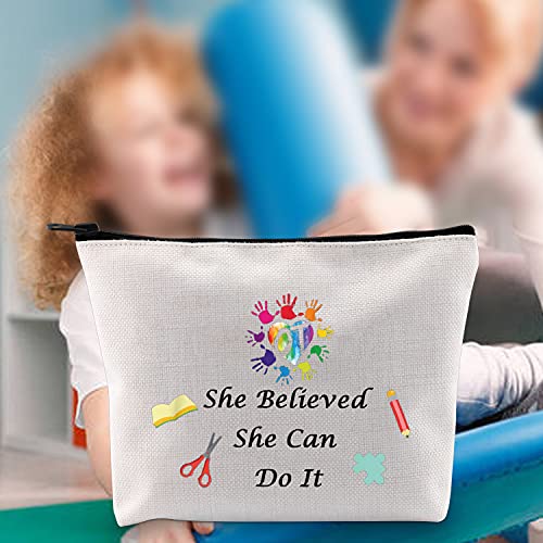 LEVLO Occupational Therapist Cosmetic Make Up Bag OT Occupational Therapist G...