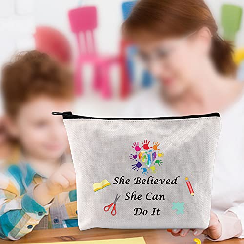 LEVLO Occupational Therapist Cosmetic Make Up Bag OT Occupational Therapist G...