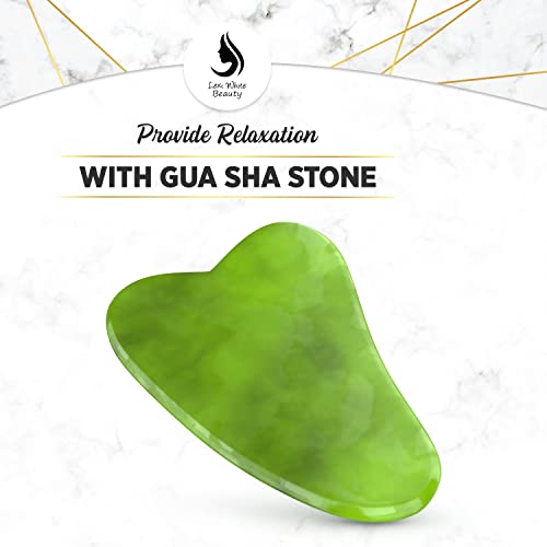 Gua Sha Jade Facial Skin Care Products, Gua Sha Face Roller, Gua Sha Facial T...