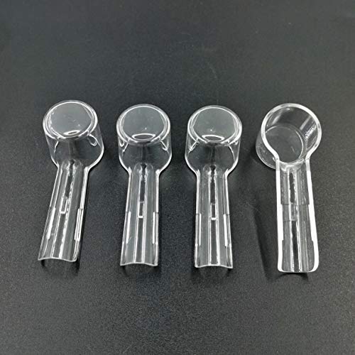 LEZHISNUG 4pcs For Oral B Electric Toothbrush Heads Protective Cover For Brau...