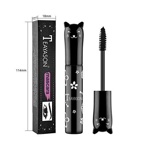 Women's Day gift Cat eye mascara Eyes Makeup Color Mascara Waterproof Fast Dr...