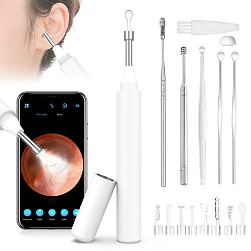 Ear Wax Removal Tool with Ear Wax Removal Camera, LHAIM Ear Cleaner, 1920P FH...