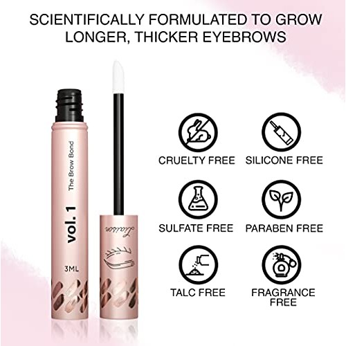Liaison Brow Bond Eyebrow Growth Serum - Peptide Growth Complex - Boost & Enh...