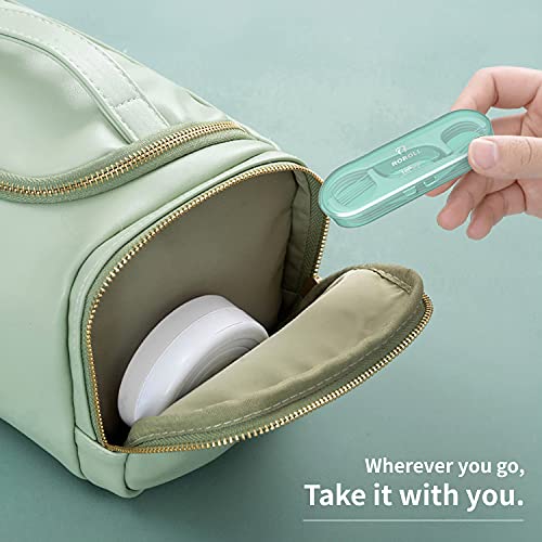 Dental Floss Picks-Floss Dispenser Portable Storage Box Flossers for Adults,M...