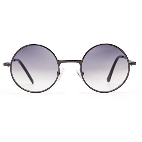 LianSan Round Sun Readers Gradient Lens Anti-Blue UV Protection Reading Sungl...