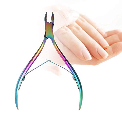 LIAODEHENA Cuticle Trimmer,Cutter Nippers Clippers Colorful Stainless Steel N...