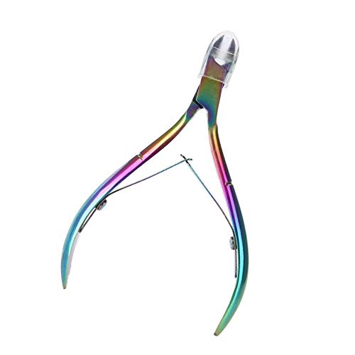 LIAODEHENA Cuticle Trimmer,Cutter Nippers Clippers Colorful Stainless Steel N...