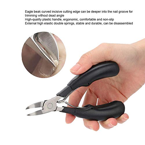 LIAODEHENA Cuticle Trimmer Manicure,Tools Ingrown Toe Nail Clippers Fingernai...