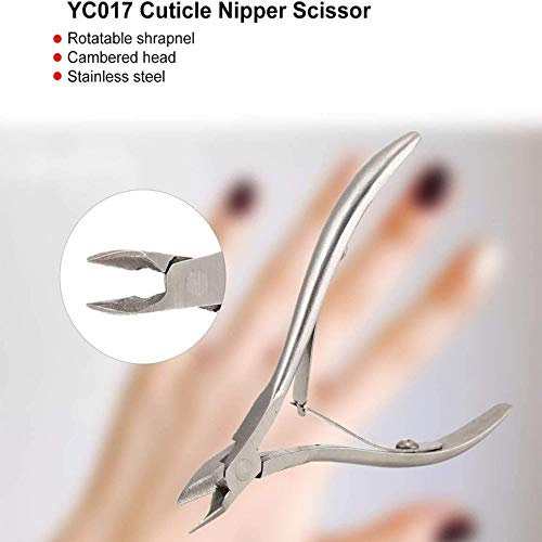 LIAODEHENA Fingernail Toenail，Cuticle Nipper Trimming Stainless Steel Nail C...