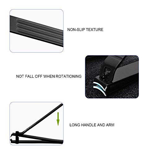 LIAODEHENA Nail Clipper Kit,Stainless Steel Nail Clippers Set Nail Cuticle Pu...