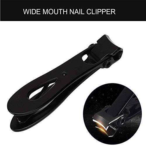 LIAODEHENA Stainless Steel Nail Clippers,Fingernail Nail Cuticle Pusher Nail ...