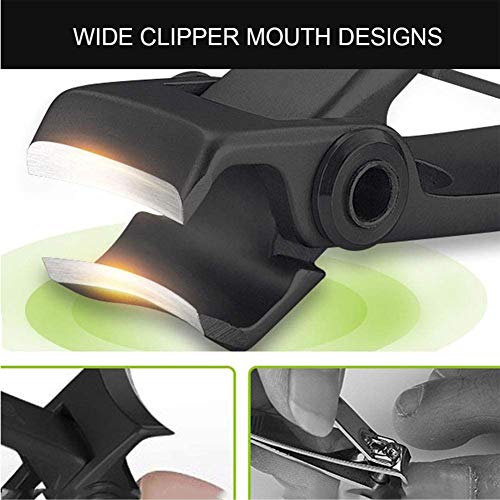 LIAODEHENA Stainless Steel Nail Clippers,Fingernail Nail Cuticle Pusher Nail ...