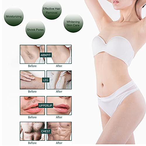 Portable Wax Warmer For Hair Removal, LIARTY Electric Depilatory Roll On Wax ...