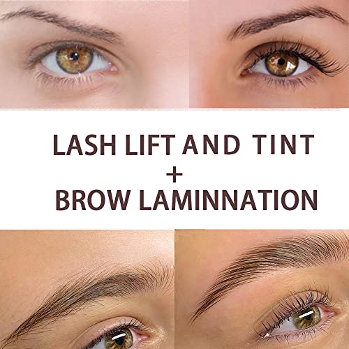 Libeauty Lash Lift And Tint Kit 2 in 1,Professional Lash Lift Kit and Lash Ti...