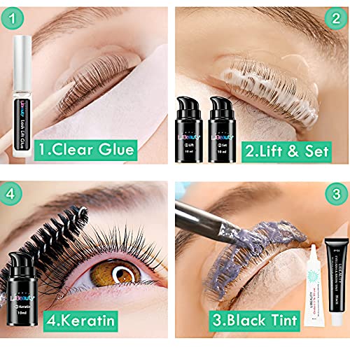 Libeauty Lash Lift And Tint Kit 2 in 1,Professional Lash Lift Kit and Lash Ti...