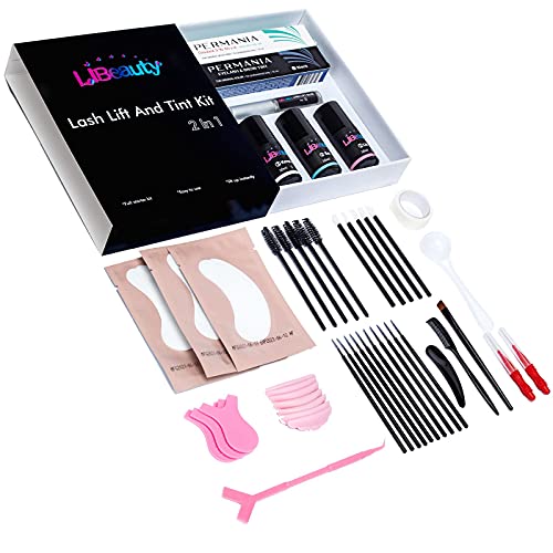 Libeauty Lash Lift And Tint Kit 2 in 1,Professional Lash Lift Kit and Lash Ti...