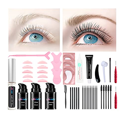 Libeauty Lash Lift And Tint Kit 2 in 1,Professional Lash Lift Kit and Lash Ti...