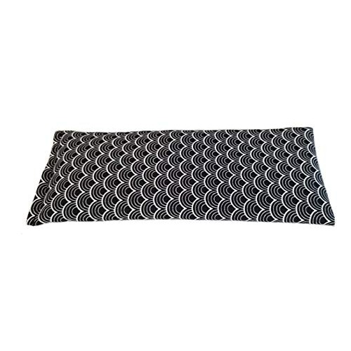 2 Hot/Cold Flaxseed Eye Pillows. 2 Microwavable Eye Pillows for Cold or Hot T...