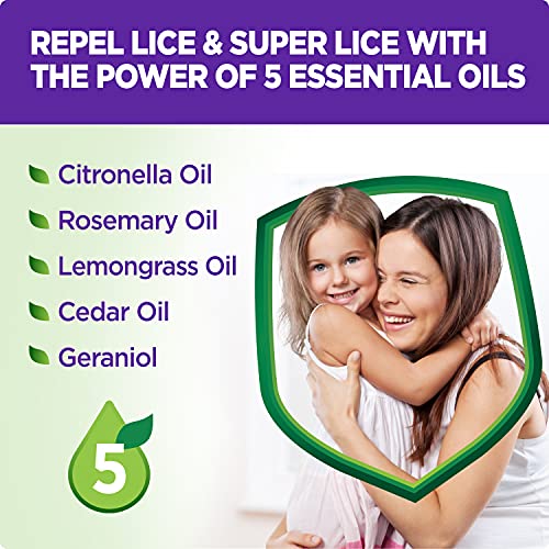 Lice Shield Shampoo and Conditioner in 1 Bottle, 300 ml, Rosemary, 10 Fl.Oz