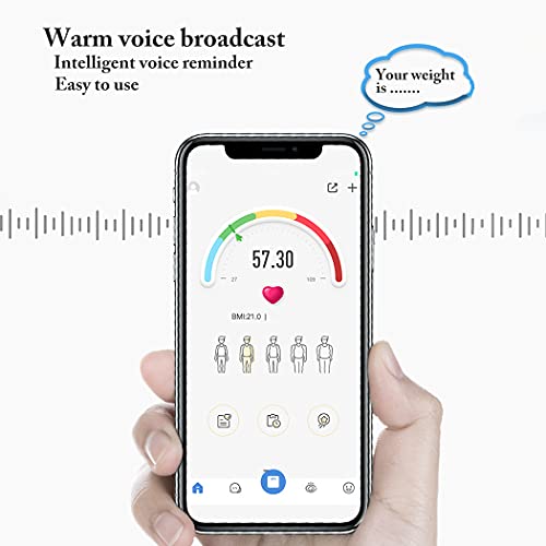 Licogel Digital Body Weight Scale Accurate Rechargeable High Precision Heavy ...