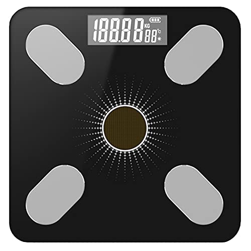 Licogel Digital Body Weight Scale Accurate Tempered Glass High Precision Heav...