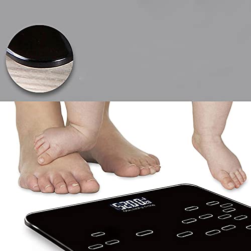 Licogel Digital Body Weight Scale Rechargeable Heavy Duty Accurate Tempered G...