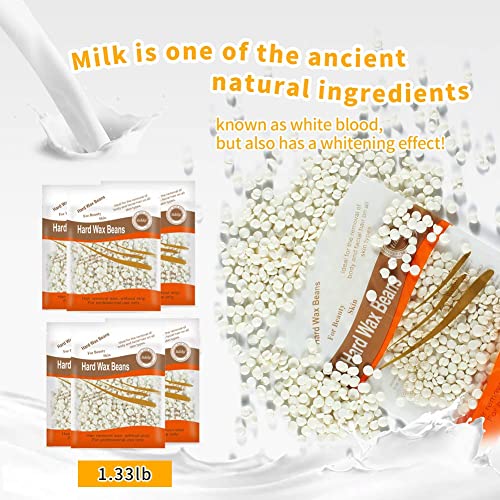 Waxing Kit Wax Warmer for Hair Removal at Home Waxing Kit for Women Include M...