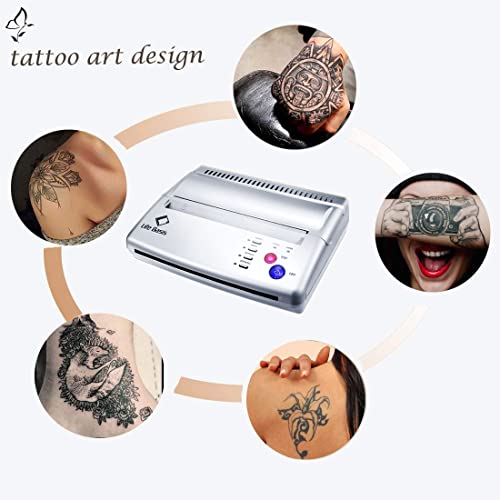 Life Basis Tattoo Stencil Transfer Machine Thermal Tattoo Kit Copier Printer ...