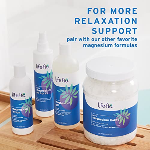 Life-flo Magnesium Lotion, Unscented Massage & Body Lotion, Relief & Relaxati...