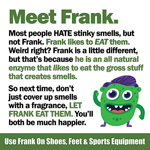 Stink Eater Natural Enzyme Shoe Deodorizer Spray, Foot Odor Eliminator & Fres...