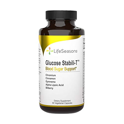 LifeSeasons - Glucose Stabili-T - Natural Blood Support Supplement - with Cin...