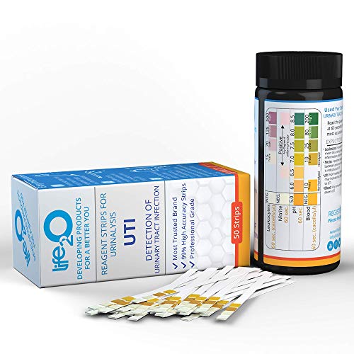 Complete 4-in-1 Urinary Tract Infection Test Strips 50ct, Urine Test Strips f...