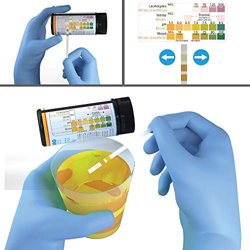Complete 4-in-1 Urinary Tract Infection Test Strips 50ct, Urine Test Strips f...