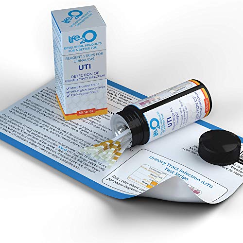 Complete 4-in-1 Urinary Tract Infection Test Strips 50ct, Urine Test Strips f...