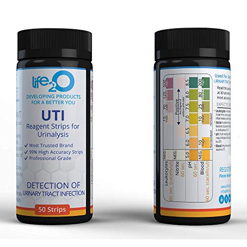 Complete 4-in-1 Urinary Tract Infection Test Strips 50ct, Urine Test Strips f...