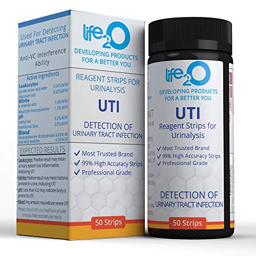 Complete 4-in-1 Urinary Tract Infection Test Strips 50ct, Urine Test Strips f...