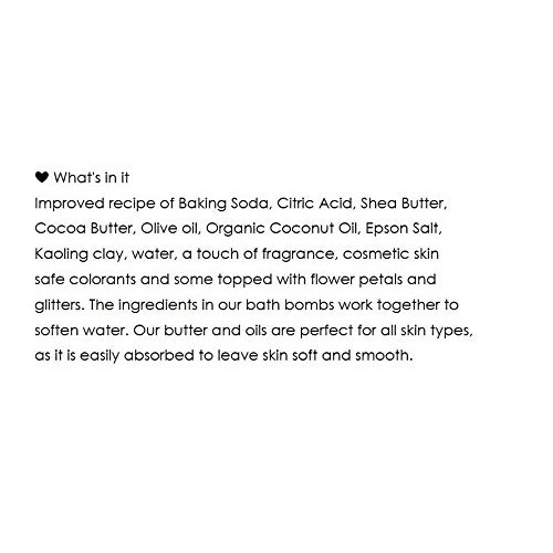 LifeAround2Angels Bath Bombs Gift Set 12 USA made Fizzies, Shea & Coco Butter...