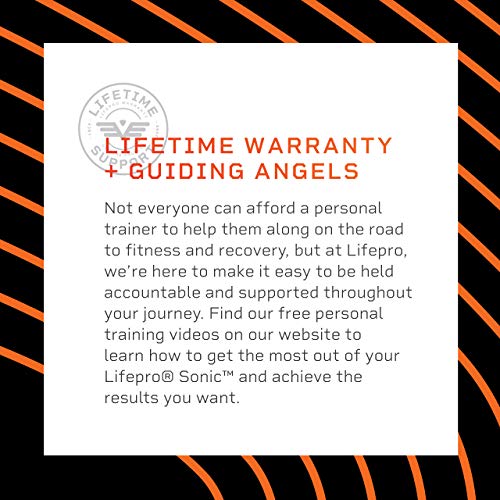 Sonic Handheld Percussion Massage Gun - Deep Tissue Massager for Sore Muscle ...