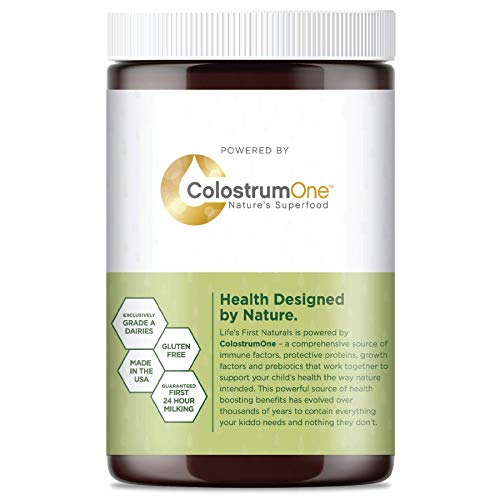 Life’s First Naturals for Kids, Nutritional Supplement with Colostrum, Vanill...