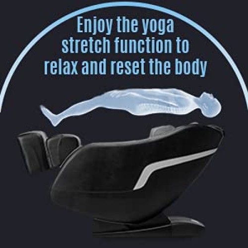 Lifesmart 3D Zero Gravity Massage Chair, Bluetooth Speakers, Auto Detect Func...
