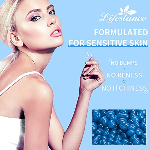 Lifestance Waxing Kit, Design for Sensitive Skin, Wax Warmer Hair Removal for...