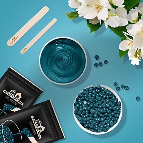 Lifestance Waxing Kit- L2 Digital Wax Warmer Hair Removal Kit- 4 Packs of Wax...