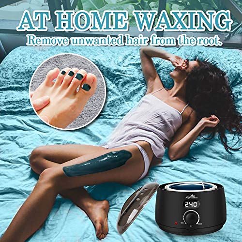 Lifestance Waxing Kit- L2 Digital Wax Warmer Hair Removal Kit- 4 Packs of Wax...