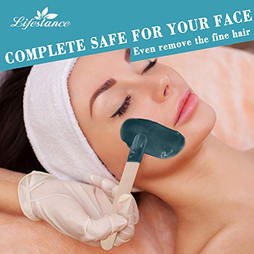 Lifestance Waxing Kit- L2 Digital Wax Warmer Hair Removal Kit- 4 Packs of Wax...