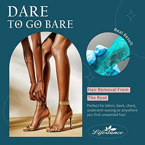 Lifestance Waxing Kit, L3 Wax Warmer Hair Removal for Women Men, Waxing Pot P...